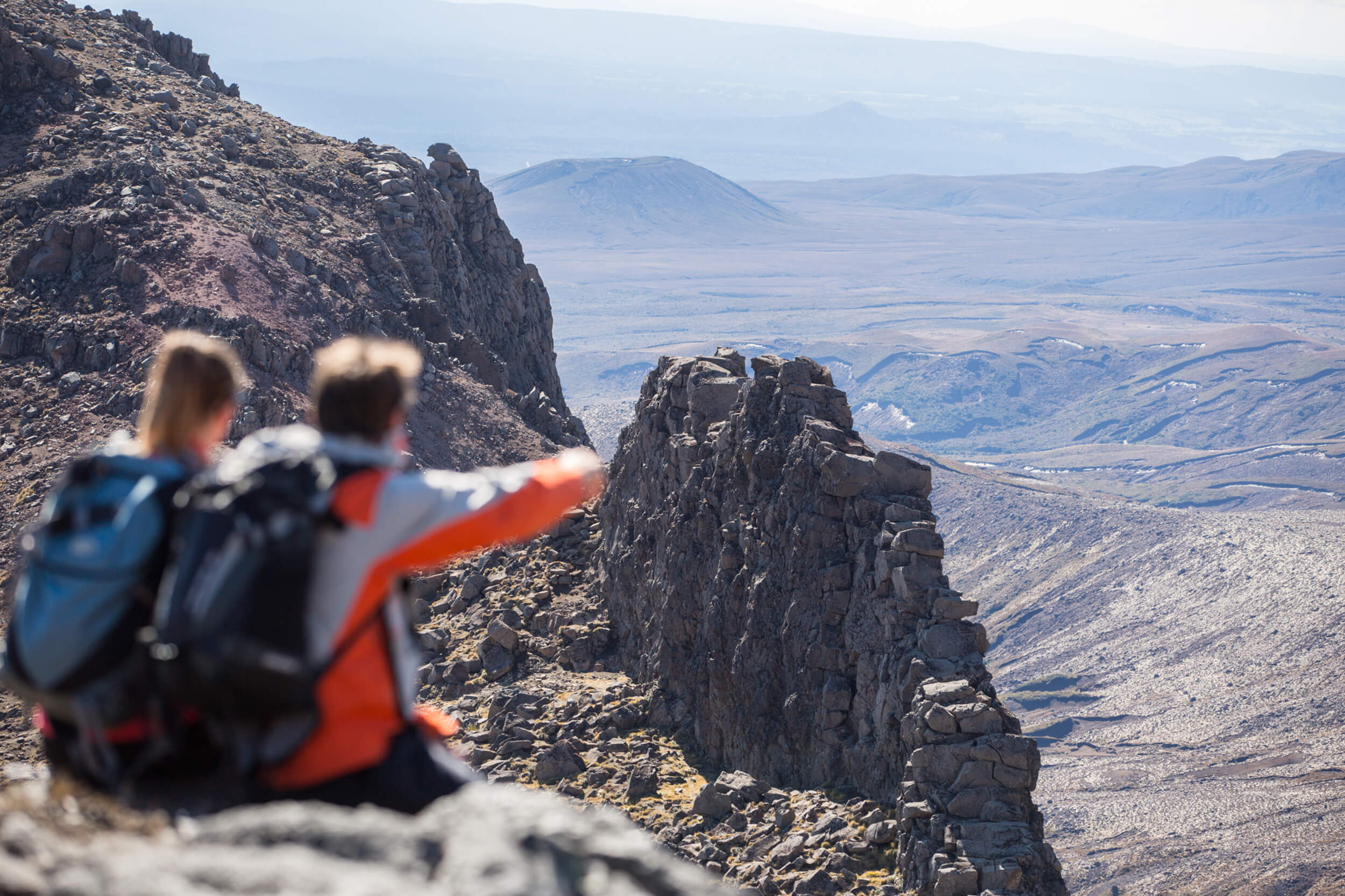 Couple looking out over Mt Ruapehu on the Skyline Walk - Visit Ruapehu.jpg